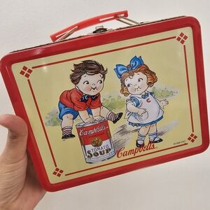 Campbell's Vintage Kids Tin Lunchbox